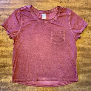 GAIAM Dusty Rose Short Sleeve Tee